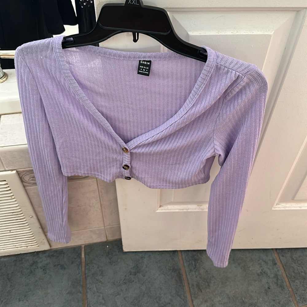 Light cardigan sweater